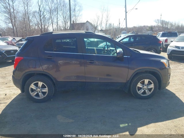 2015 Chevrolet Trax 1lt მანქანა იყიდება აუქციონზე, vin: 3GNCJRSB3FL190862, აუქციონის ნომერი: 12596100