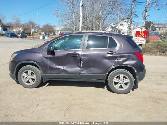 2015 Chevrolet Trax 1lt მანქანა იყიდება აუქციონზე, vin: 3GNCJRSB3FL190862, აუქციონის ნომერი: 12596100