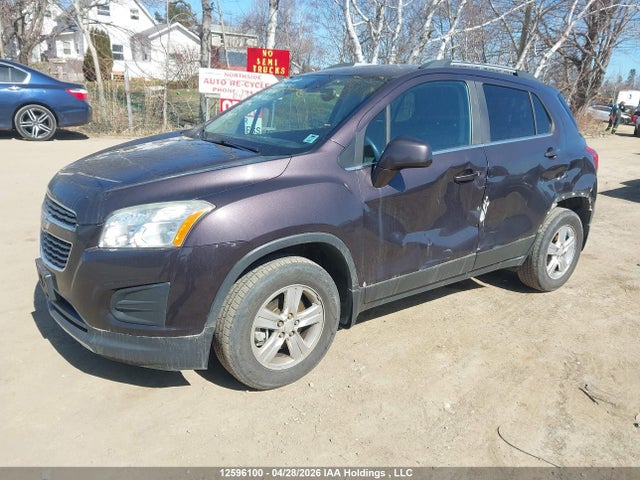 2015 Chevrolet Trax 1lt მანქანა იყიდება აუქციონზე, vin: 3GNCJRSB3FL190862, აუქციონის ნომერი: 12596100