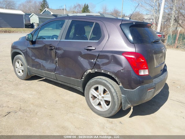 2015 Chevrolet Trax 1lt მანქანა იყიდება აუქციონზე, vin: 3GNCJRSB3FL190862, აუქციონის ნომერი: 12596100