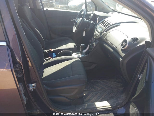 2015 Chevrolet Trax 1lt მანქანა იყიდება აუქციონზე, vin: 3GNCJRSB3FL190862, აუქციონის ნომერი: 12596100