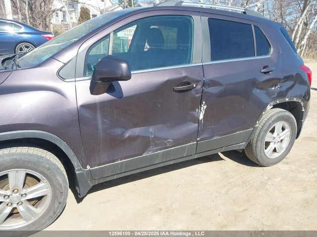 2015 Chevrolet Trax 1lt მანქანა იყიდება აუქციონზე, vin: 3GNCJRSB3FL190862, აუქციონის ნომერი: 12596100