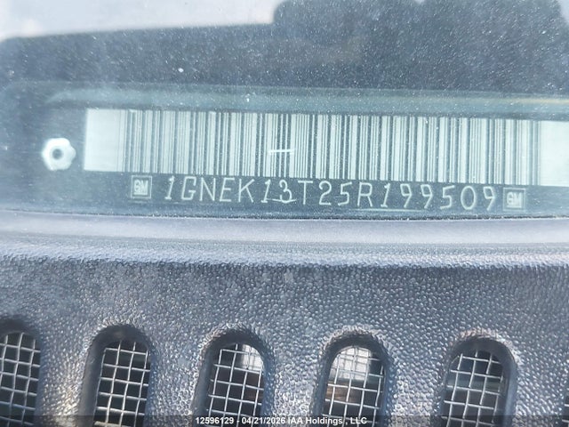 Aukcja sprzedaży 2005 Chevrolet Tahoe K1500, vin: 1GNEK13T25R199509, numer aukcji: 12596129