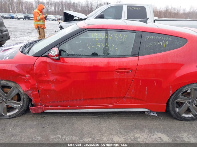 Продаж на аукціоні авто 2014 Hyundai Veloster Turbo, vin: KMHTC6AE9EU193486, номер лоту: 12577398