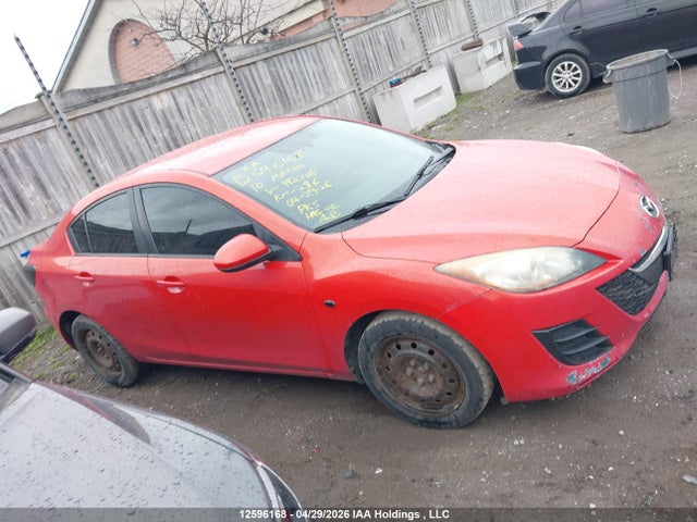12596168 :رقم المزاد ، JM1BL1SFXA1192708 vin ، 2010 Mazda 3 I مزاد بيع