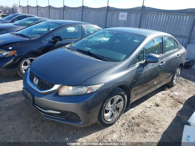 Aukcja sprzedaży 2013 Honda Civic Lx, vin: 2HGFB2F48DH020736, numer aukcji: 12596169