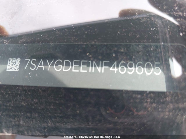 Продажа на аукционе авто 2022 Tesla Model Y, vin: 7SAYGDEE1NF469605, номер лота: 12596174