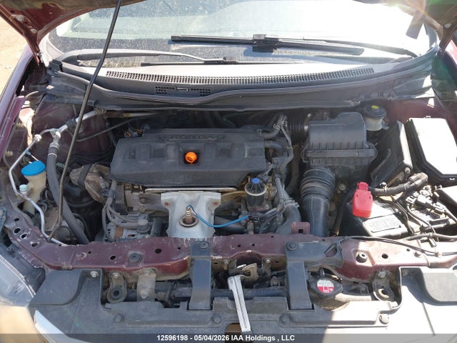 12596198 :رقم المزاد ، 2HGFB2F56CH012450 vin ، 2012 Honda Civic Ex مزاد بيع