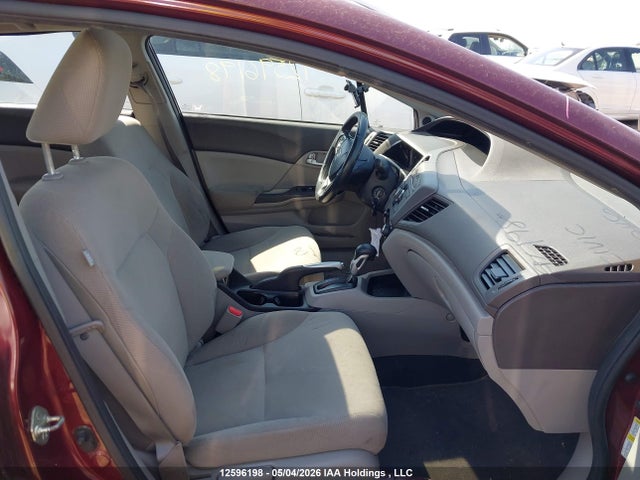 12596198 :رقم المزاد ، 2HGFB2F56CH012450 vin ، 2012 Honda Civic Ex مزاد بيع