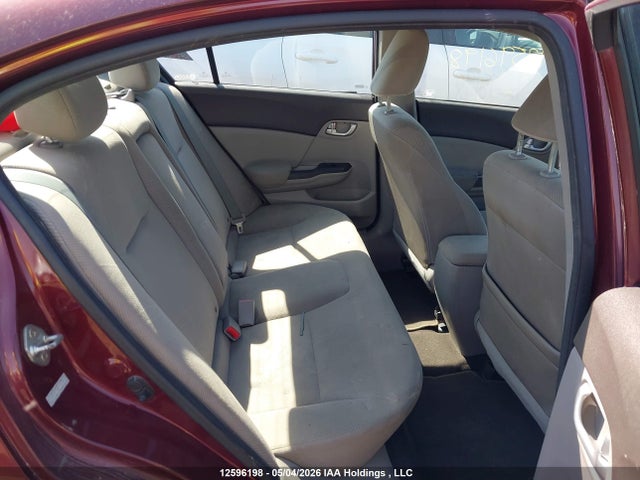 12596198 :رقم المزاد ، 2HGFB2F56CH012450 vin ، 2012 Honda Civic Ex مزاد بيع