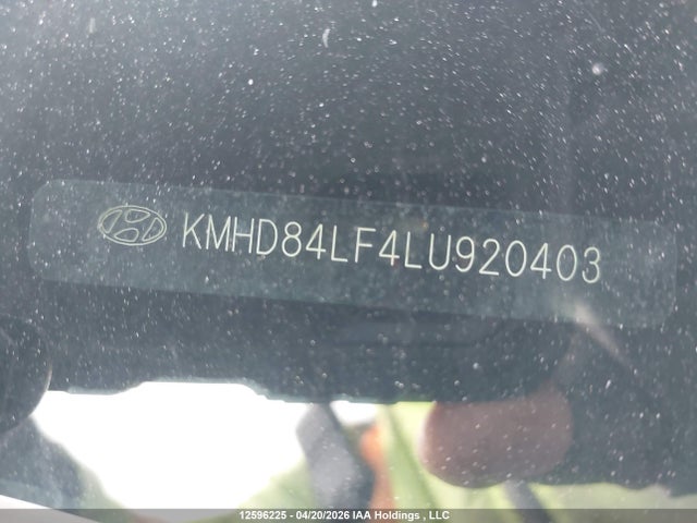 Aukcja sprzedaży 2020 Hyundai Elantra Sel/value/limited, vin: KMHD84LF4LU920403, numer aukcji: 12596225