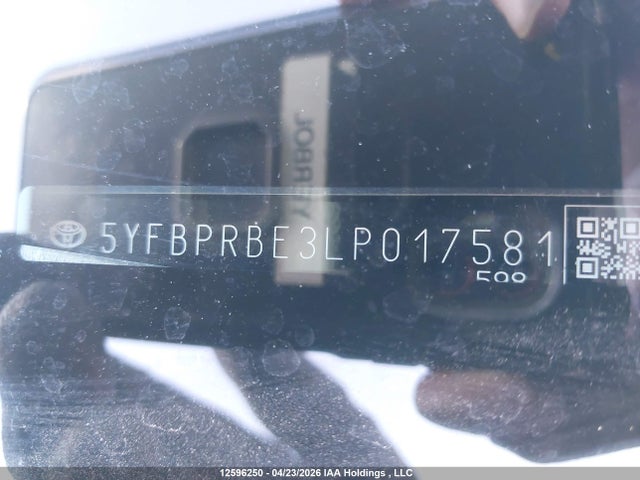 Toyota Corolla 2020 5YFBPRBE3LP017581 Image 20