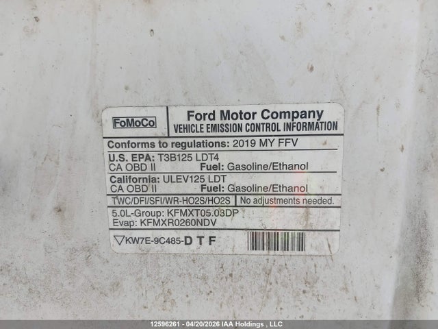 Продажа на аукционе авто 2019 Ford F150 Supercrew, vin: 1FTFW1E53KKC63187, номер лота: 12596261