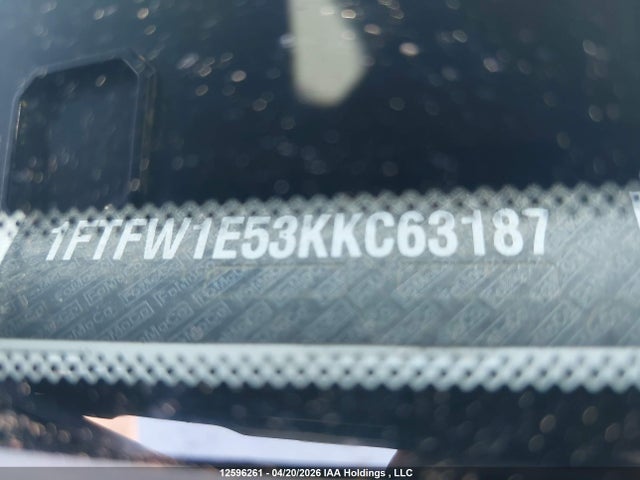 Продажа на аукционе авто 2019 Ford F150 Supercrew, vin: 1FTFW1E53KKC63187, номер лота: 12596261