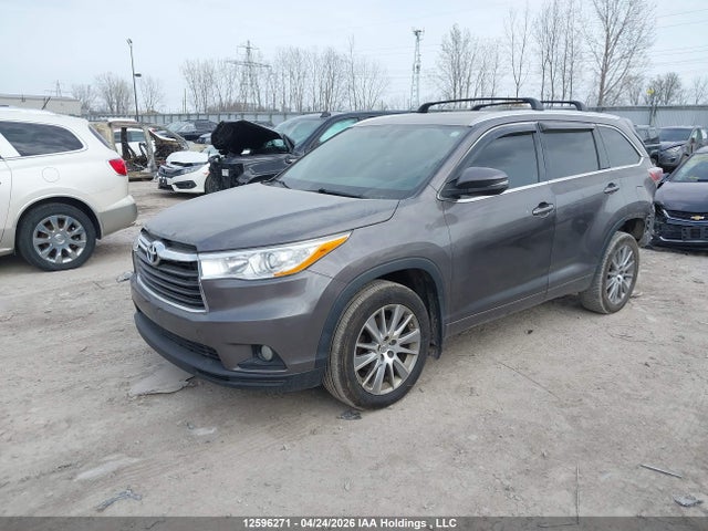 12596271 :رقم المزاد ، 5TDJKRFH1ES037692 vin ، 2014 Toyota Highlander Xle مزاد بيع