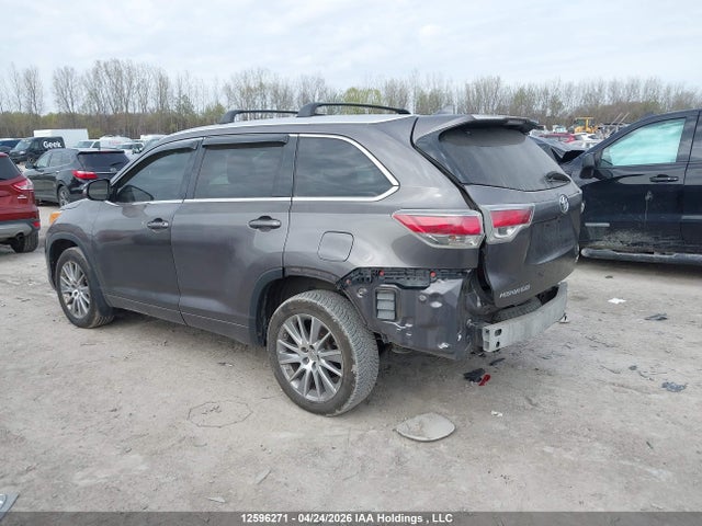 12596271 :رقم المزاد ، 5TDJKRFH1ES037692 vin ، 2014 Toyota Highlander Xle مزاد بيع