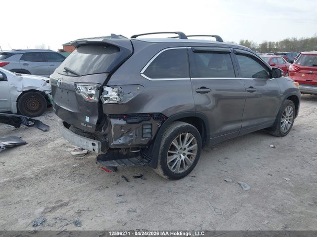 12596271 :رقم المزاد ، 5TDJKRFH1ES037692 vin ، 2014 Toyota Highlander Xle مزاد بيع