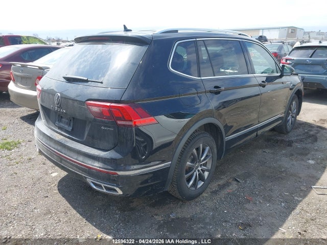 Продажа на аукционе авто 2024 Volkswagen Tiguan Sel R-line Black, vin: 3VV4B7AX3RM225525, номер лота: 12596322