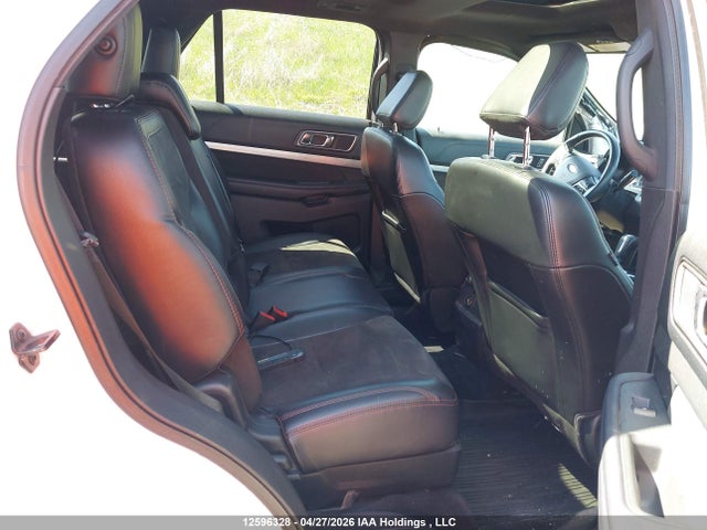 12596328 :رقم المزاد ، 1FM5K8D80JGA22180 vin ، 2018 Ford Explorer Xlt مزاد بيع