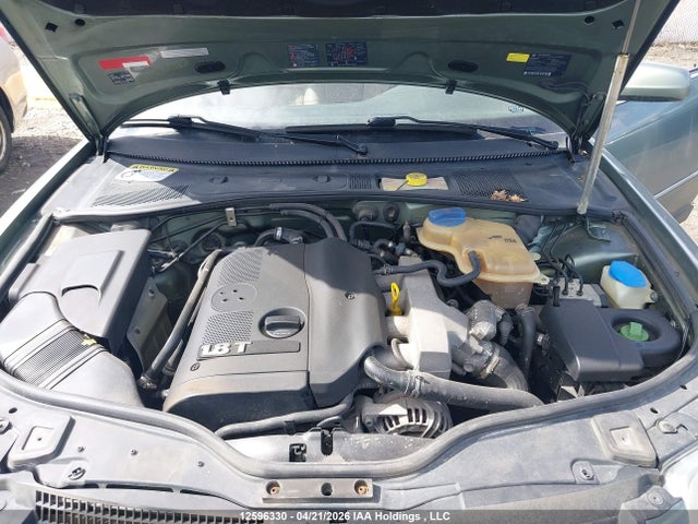 Aukcja sprzedaży 2002 Volkswagen Passat Gls, vin: WVWVD63B62E161372, numer aukcji: 12596330