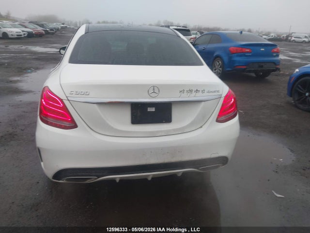 12596333 :رقم المزاد ، 55SWF4KB8JU236279 vin ، 2018 Mercedes-benz C 300 4matic مزاد بيع