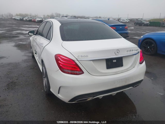 12596333 :رقم المزاد ، 55SWF4KB8JU236279 vin ، 2018 Mercedes-benz C 300 4matic مزاد بيع