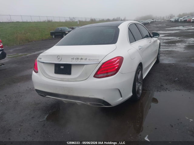 12596333 :رقم المزاد ، 55SWF4KB8JU236279 vin ، 2018 Mercedes-benz C 300 4matic مزاد بيع