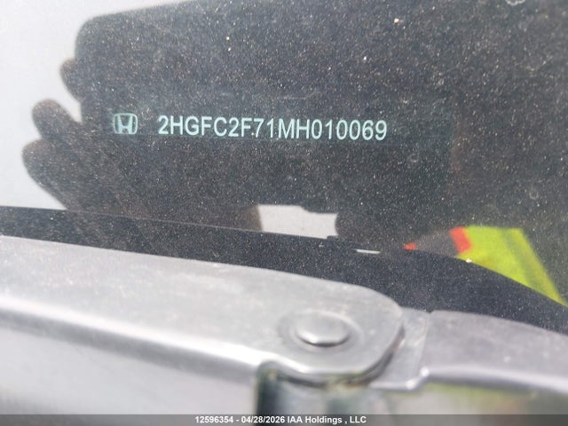 Продажа на аукционе авто 2021 Honda Civic Ex, vin: 2HGFC2F71MH010069, номер лота: 12596354