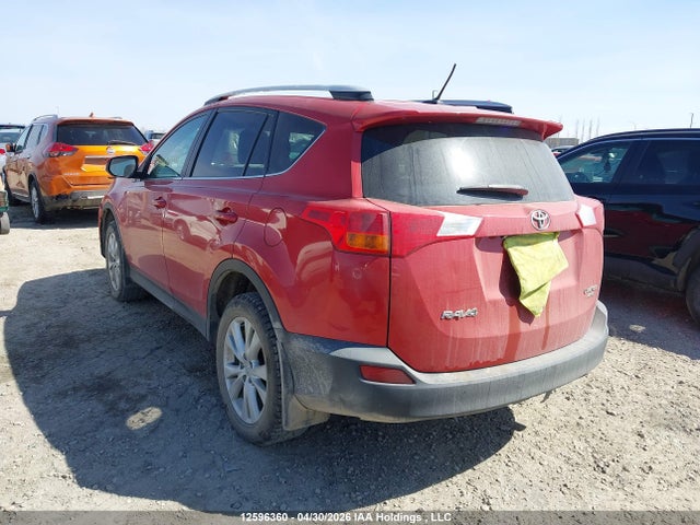 12596360 :رقم المزاد ، 2T3DFREV0DW066140 vin ، 2013 Toyota Rav4 Limited مزاد بيع