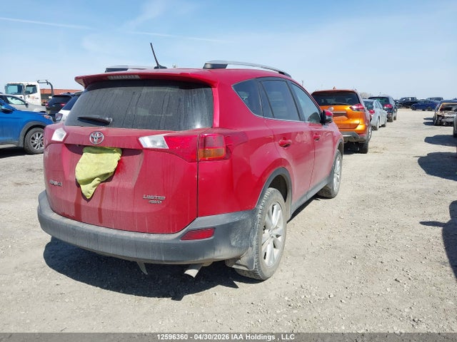 12596360 :رقم المزاد ، 2T3DFREV0DW066140 vin ، 2013 Toyota Rav4 Limited مزاد بيع