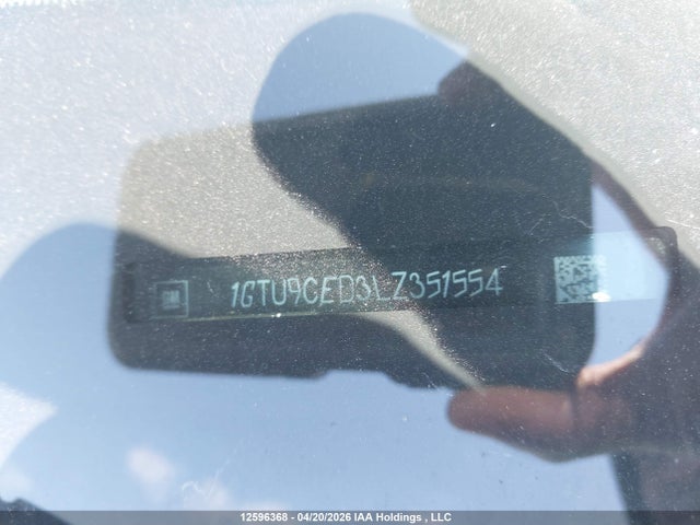 1GTU9CED3LZ351554 GMC Sierra K1500 Elevation
