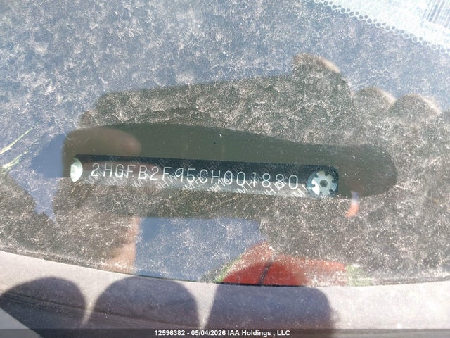 Продаж на аукціоні авто 2012 Honda Civic, vin: 2HGFB2F95CH001880, номер лоту: 12596382