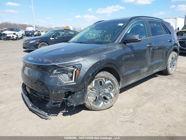 Продажа на аукционе авто 2024 Kia Niro Ev Wave/wave W/snow White Pearl   Grey Exterior, vin: KNDCT3L19R5088735, номер лота: 12596392