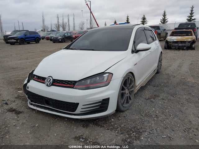 12596394 :رقم المزاد ، 3VW4T7AU3FM044662 vin ، 2015 Volkswagen Golf Gti 5-door Autobahn مزاد بيع