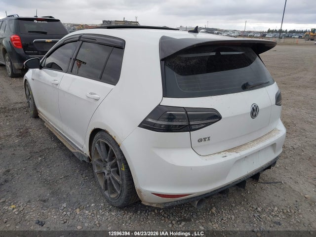 12596394 :رقم المزاد ، 3VW4T7AU3FM044662 vin ، 2015 Volkswagen Golf Gti 5-door Autobahn مزاد بيع