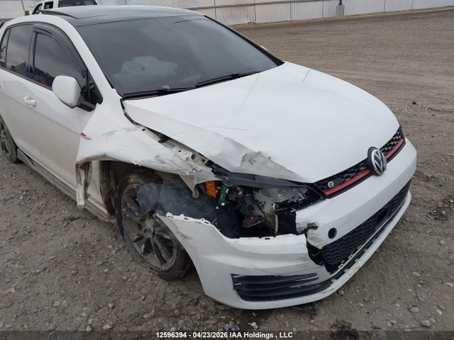 12596394 :رقم المزاد ، 3VW4T7AU3FM044662 vin ، 2015 Volkswagen Golf Gti 5-door Autobahn مزاد بيع