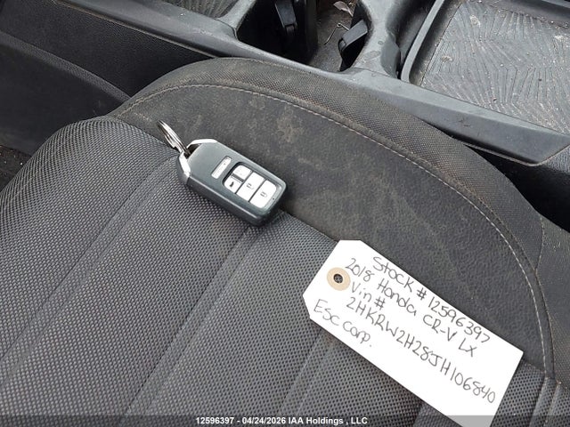 Aukcja sprzedaży 2018 Honda Cr-v Lx, vin: 2HKRW2H28JH106840, numer aukcji: 12596397