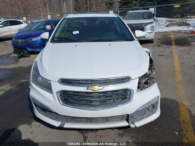 2015 Chevrolet Cruze 1lt მანქანა იყიდება აუქციონზე, vin: 1G1PD5SB2F7210445, აუქციონის ნომერი: 12562292