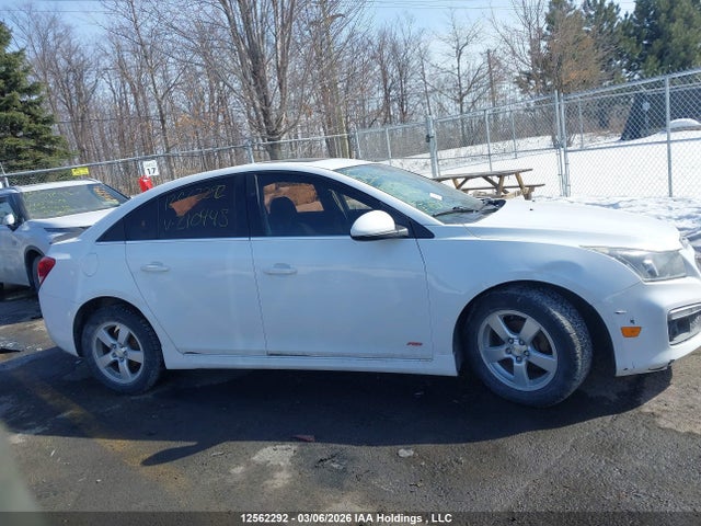2015 Chevrolet Cruze 1lt მანქანა იყიდება აუქციონზე, vin: 1G1PD5SB2F7210445, აუქციონის ნომერი: 12562292