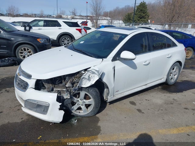 2015 Chevrolet Cruze 1lt მანქანა იყიდება აუქციონზე, vin: 1G1PD5SB2F7210445, აუქციონის ნომერი: 12562292