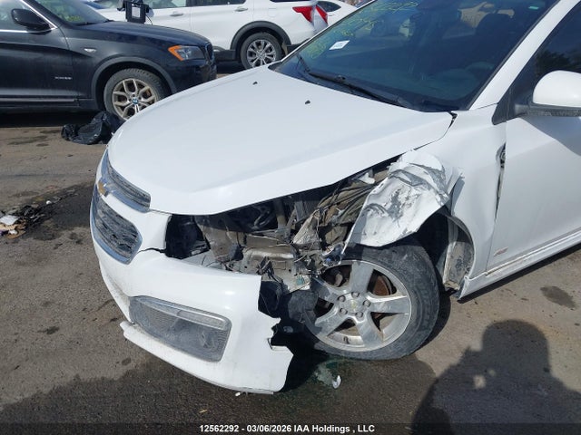2015 Chevrolet Cruze 1lt მანქანა იყიდება აუქციონზე, vin: 1G1PD5SB2F7210445, აუქციონის ნომერი: 12562292