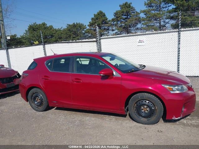 Aukcja sprzedaży 2012 Lexus Ct 200, vin: JTHKD5BH8C2054599, numer aukcji: 12596416