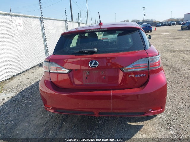 Aukcja sprzedaży 2012 Lexus Ct 200, vin: JTHKD5BH8C2054599, numer aukcji: 12596416