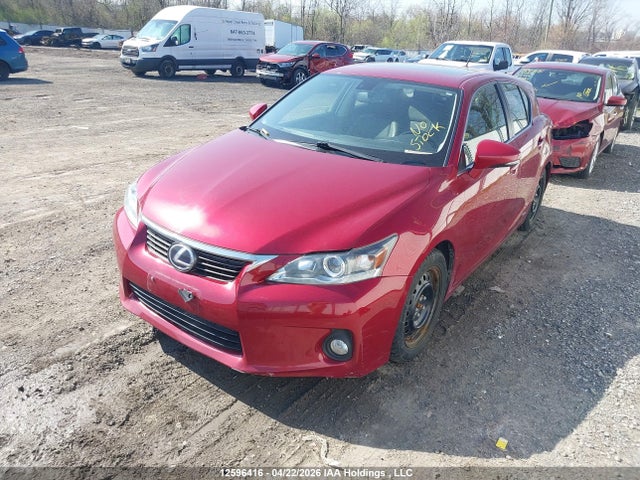 Aukcja sprzedaży 2012 Lexus Ct 200, vin: JTHKD5BH8C2054599, numer aukcji: 12596416