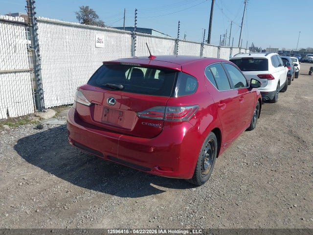 Aukcja sprzedaży 2012 Lexus Ct 200, vin: JTHKD5BH8C2054599, numer aukcji: 12596416