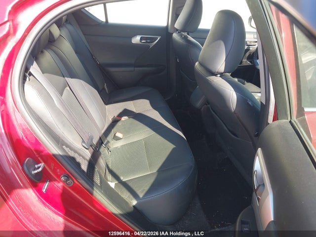 Aukcja sprzedaży 2012 Lexus Ct 200, vin: JTHKD5BH8C2054599, numer aukcji: 12596416