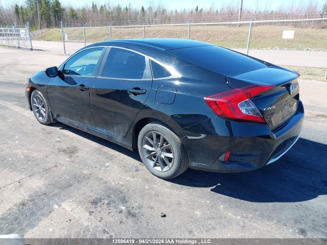 12596419 :رقم المزاد ، 2HGFC2F71LH031843 vin ، 2020 Honda Civic Ex مزاد بيع