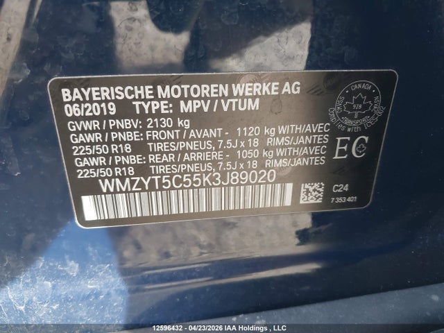 WMZYT5C55K3J89020 Mini Countryman S All4