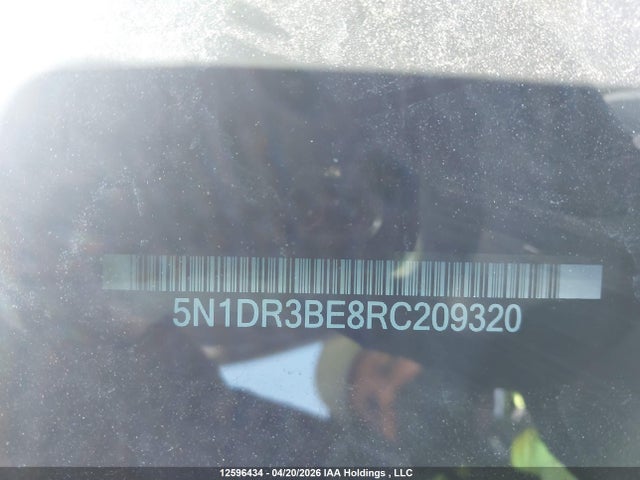 Продажа на аукционе авто 2024 Nissan Pathfinder Sv, vin: 5N1DR3BE8RC209320, номер лота: 12596434