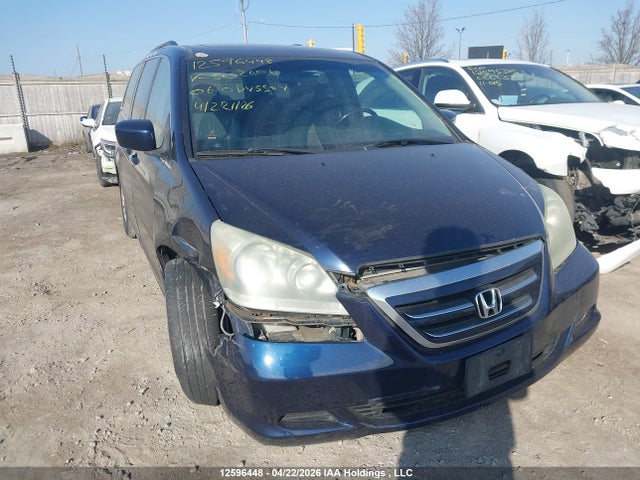 Aukcja sprzedaży 2006 Honda Odyssey Exl, vin: 5FNRL38786B502606, numer aukcji: 12596448